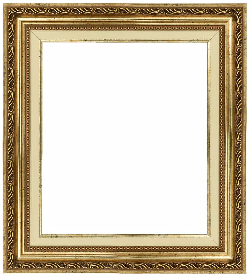 Рамка 50x60 шириной 5,1 см пластиковая багетная для постера, фотографий и вышивок (34.5224.11), с пластиковым стеклом и задником