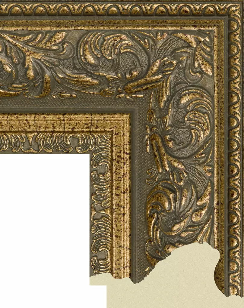 Рама багетная 40x50 для картин и зеркал, пластиковая, с креплением, 920-174