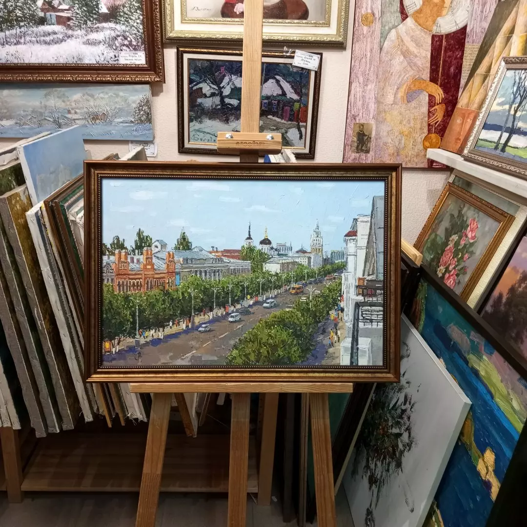 Картина. Виталий Мартыненко. Большая дворянская. Холст, масло. 40х60 см. Авторская живопись.