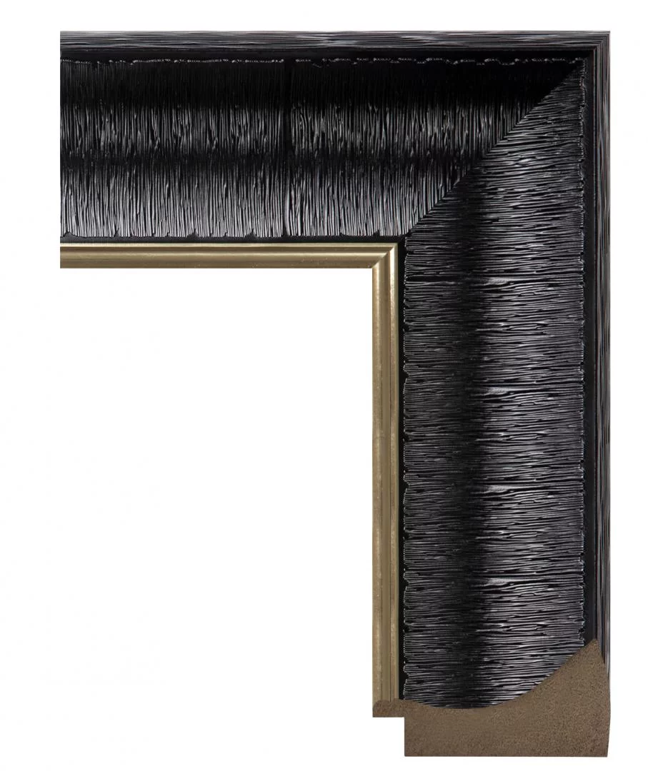 Багетная рама 80x100 для картин и зеркал, ширина - 7,9 см, классическая, пластиковая, с креплением, 58-91