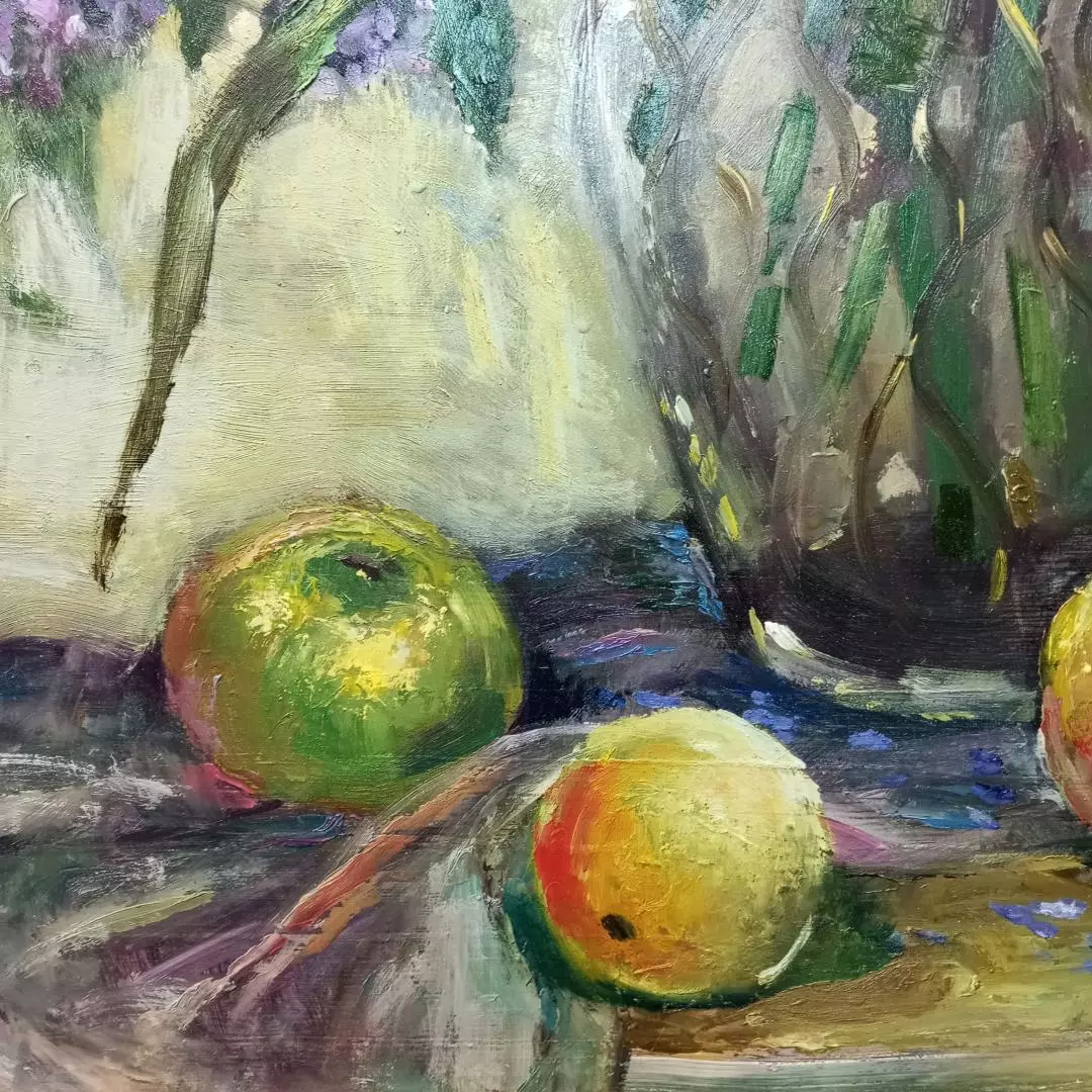 Картина. Ольга Пономарева Майский букет. оргалит, масло, 59х44. Авторская живопись.