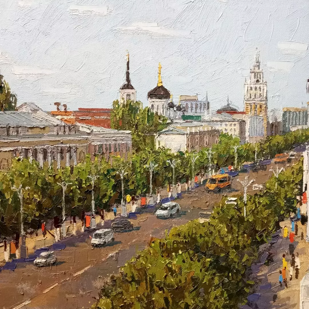 Картина. Виталий Мартыненко. Большая дворянская. Холст, масло. 40х60 см. Авторская живопись.
