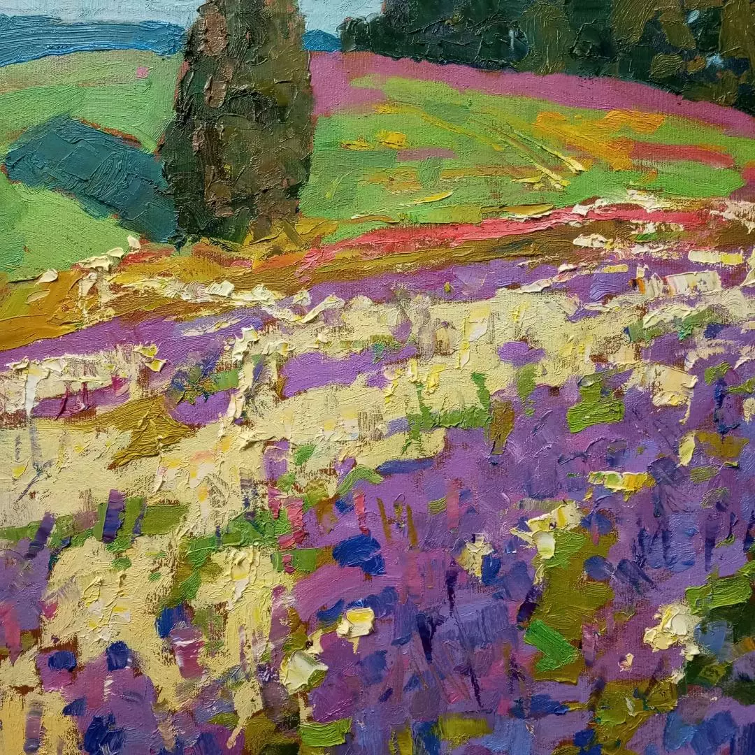 Картина. Юрий Болотов. Запахи лета. Холст, масло. 65х60 см. Авторская живопись