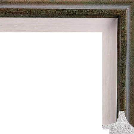 Рама багетная 40x60 для картин и зеркал - 3,7 см, классическая, пластиковая, с креплением, без стекла, М-16-4