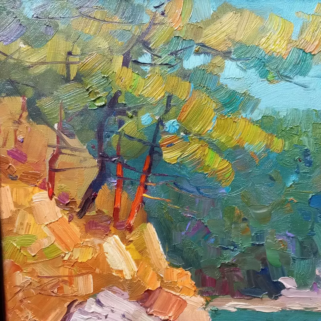 Картина. Александр Филиппов. Безмолвие. Холст, масло. 45х85 см. Авторская живопись.