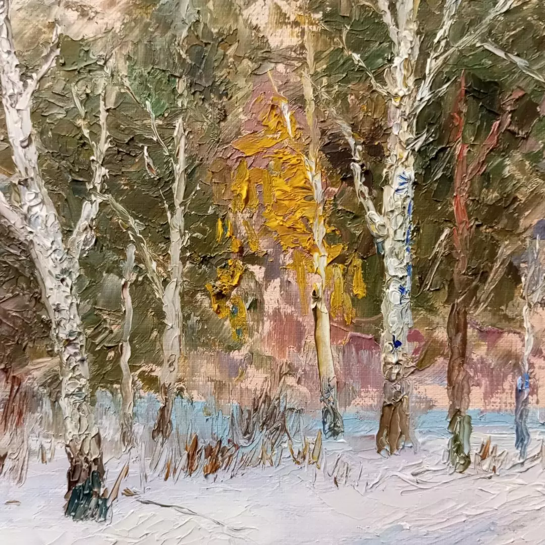 Картина. Стефан Домусчи. Этюд. Холст, масло. 30х40 см. Авторская живопись.