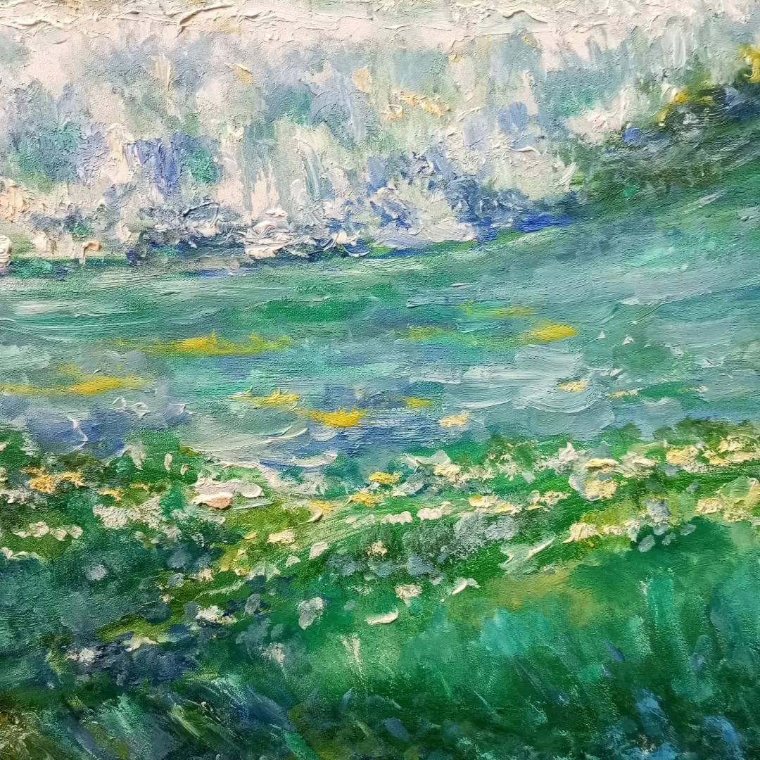 Картина. Сулеков Юрий Море, оргалит, масло, 60х70см. Авторская живопись.