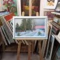 Картина. Стефан Домусчи. Этюд. Холст, масло. 30х50 см. Авторская живопись.