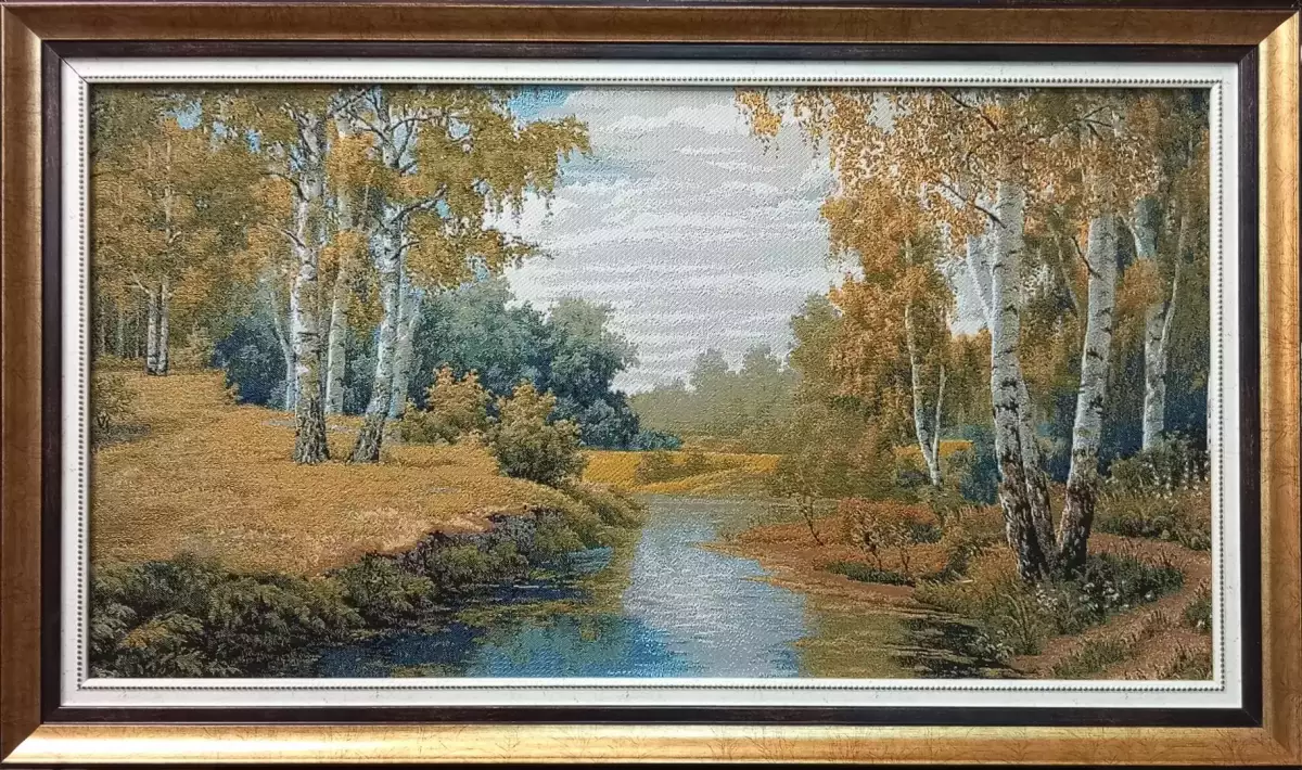 Гобелен в раме. Дивный день, габ 55х90 см, 715-10