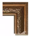 Багетная рама 25x30 для картин и зеркал, ширина - 9,9 см, классическая, пластиковая, с креплением, 157-18
