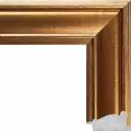 Рама багетная 40x60 для картин и зеркал - 5,5 см, классическая, пластиковая, с креплением, М-11-1
