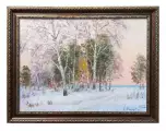 Картина. Стефан Домусчи. Этюд. Холст, масло. 30х40 см. Авторская живопись.