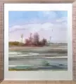 Картина. Виктория Винокурова Сестрорецк, бумага, акварель, 34х39 см. Авторская живопись.