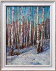 Картина. Никколова И.А. Ясный день. Холст, масло. 40х30 см. Авторская живопись.