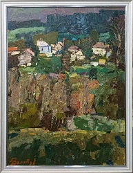 Картина. Юрий Болотов. Утро. Холст, масло. 70х50 см. Авторская живопись. 