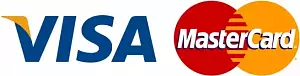 Оплата картой VISA, MasterCard, МИР без комиссии при доставке курьером и самовывозе