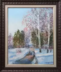Картина. Стефан Домусчи.Этюд 2025г. Холст, картон, масло. 50х40 см. Авторская живопись.