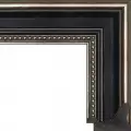 Рама багетная 40x50 для картин и зеркал - 5,1 см, классическая, пластиковая, с креплением, М-13-6