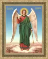 Гобелен в раме. Икона Ангел-хранитель. 39х30 см