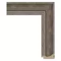 Багетная рама 45x65 для картин и зеркал, ширина - 4,4 см, классическая, пластиковая, с креплением, 707-80