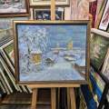 Картина. Виктор Бойченко. Старый Воронеж. Холст, картон, масло. 50х60см. Авторская живопись.