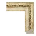 Багетная рама 55x100 для картин и зеркал, ширина - 4,3 см, классическая, пластиковая, с креплением, 719-14