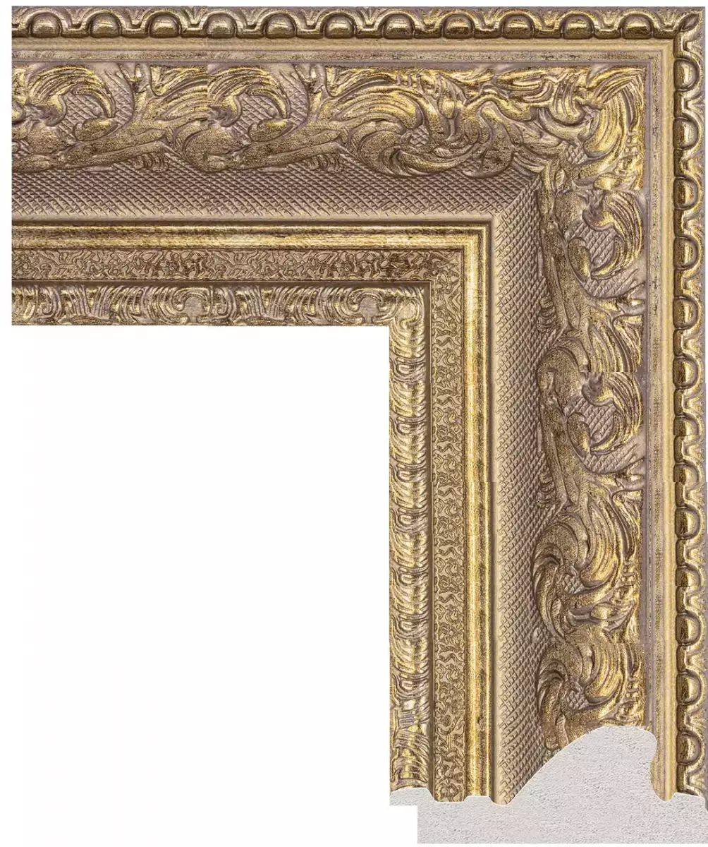 Рама багетная 30x40 для картин и зеркал - 9,2 см, классическая, пластиковая, с креплением, М-19-2