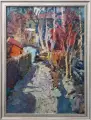 Картина. Юрий Болотов. Март. Холст, масло. 50х70 см. Авторская живопись