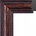 Рама багетная 40x60 для картин и зеркал - 5,5 см, классическая, пластиковая, с креплением,  М-15-1