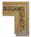 Рама багетная 40x50 для картин и зеркал, ширина - 9,7 см, классическая, пластиковая, с креплением, 133-10