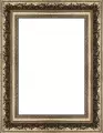 Рамка 30x40 шириной 4,3 см пластиковая багетная для постеров, фотографий и вышивок (710.4327.28), с пластиковым стеклом и задником