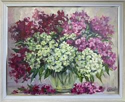 Картина. Никколова И.А. Нежность. Холст, масло. 40х50 см. Авторская живопись. 