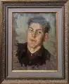 Картина. Василий Лосев. Крепкий парень. Оргалит, масло. 35х27 см. Авторская живопись.
