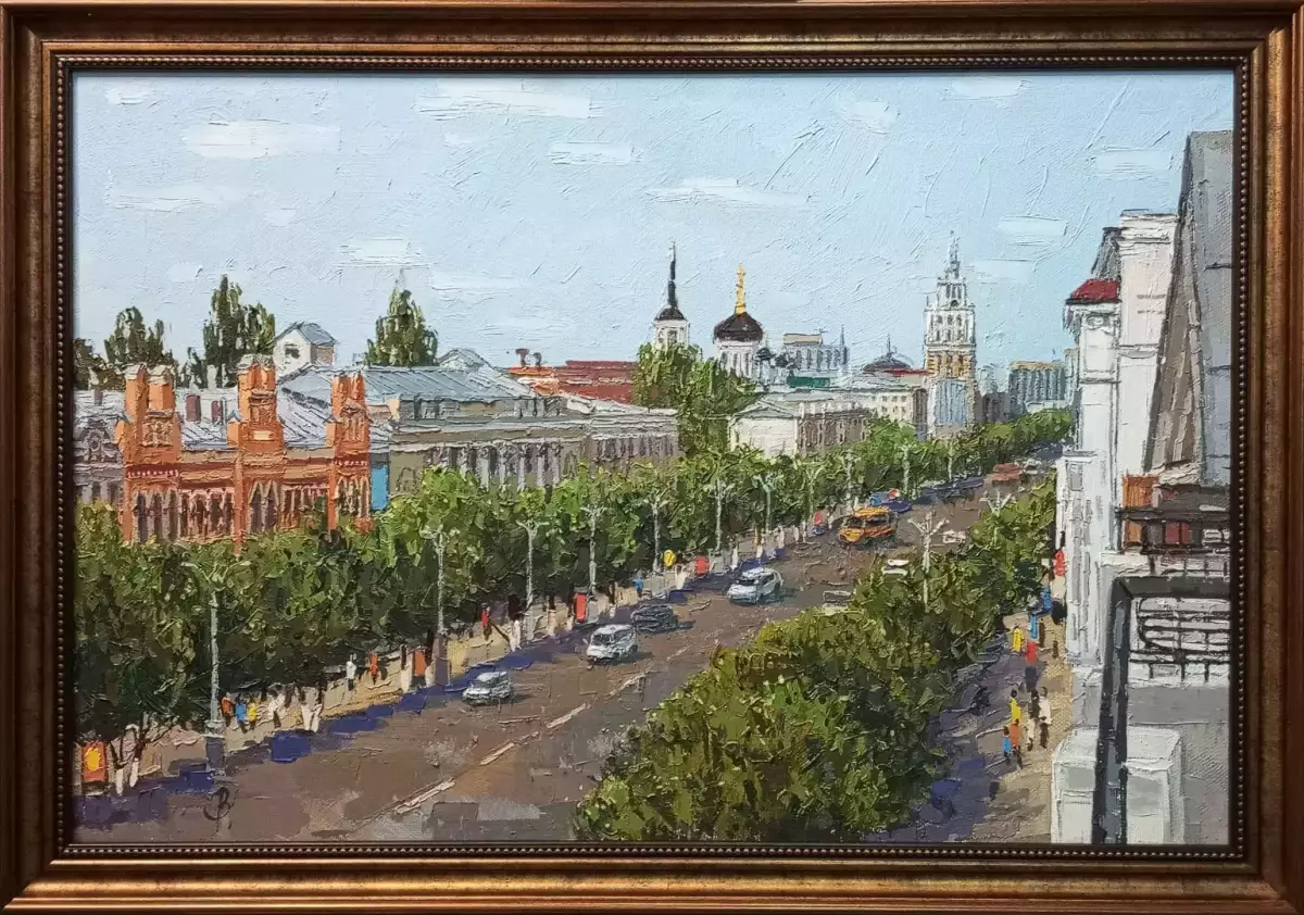 Картина. Виталий Мартыненко. Большая дворянская. Холст, масло. 40х60 см. Авторская живопись.