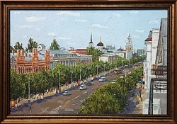 Картина. Виталий Мартыненко. Большая дворянская. Холст, масло. 40х60 см. Авторская живопись.