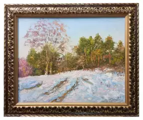 Картина. Стефан Домусчи. Этюд. Масло, холст. 40х50 см. Авторская живопись.