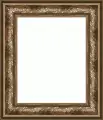 Багетная рама 75x95 для картин и зеркал, ширина - 9,9 см, классическая, пластиковая, с креплением, 157-10