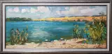 Картина. Александр Филиппов Поля июня холст, масло, 30х70 см, габ. 38х78 см. Авторская живопись.