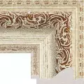 Рама багетная 40x60 для картин и зеркал - 9,5 см, классическая, пластиковая, с креплением, М-8-1