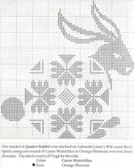 Схема для вышивания Заяц