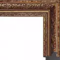 Рама багетная 20x30 для картин и зеркал - 4 см, классическая, пластиковая, с креплением, М-21-1