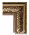 Багетная рама 20x25 для картин и зеркал, ширина - 9,9 см, классическая, пластиковая, с креплением, 157-10
